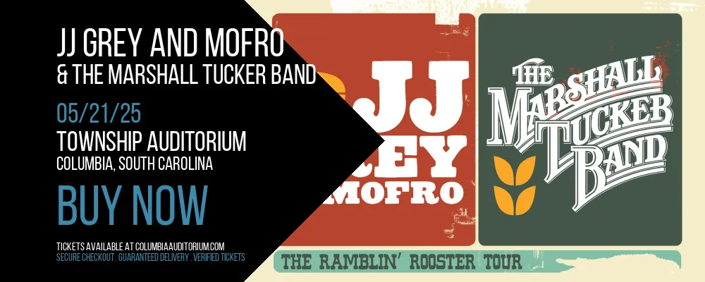 JJ Grey and Mofro & The Marshall Tucker Band at Township Auditorium